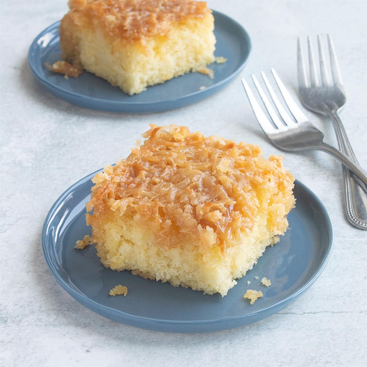 Moist Lazy Daisy Cake