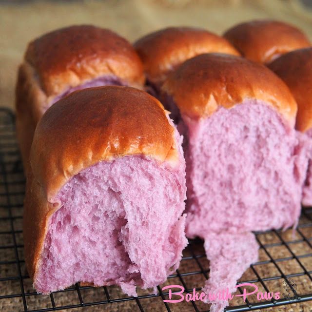 Japanese Purple Sweet Potato Bun
