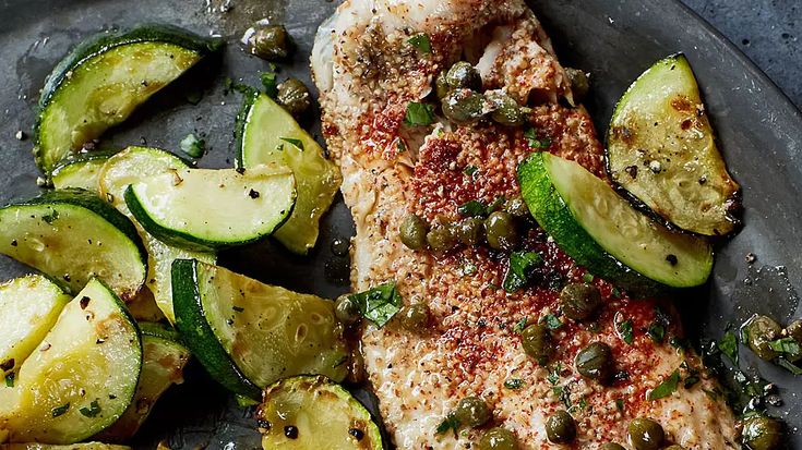 Speckled Trout in Capers and White Wine