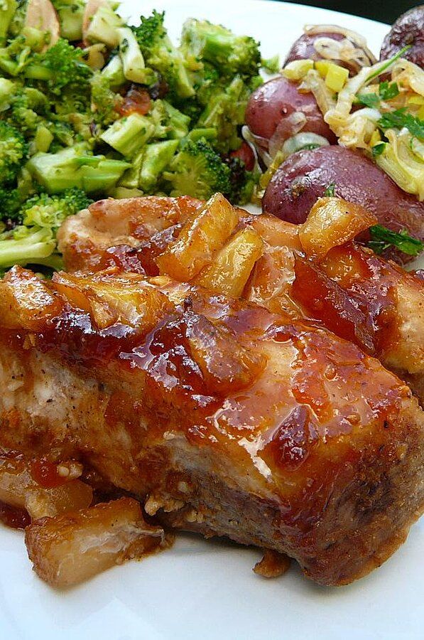 Pineapple Sticky Ribs