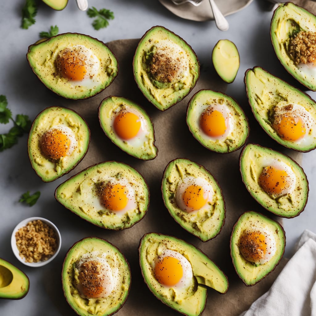 Paleo Baked Eggs in Avocado