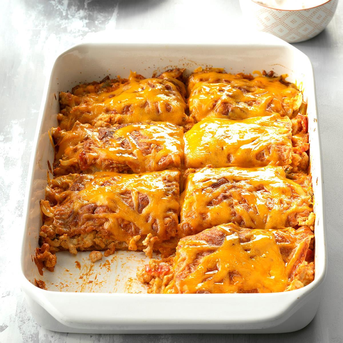 Enchilada Lasagna