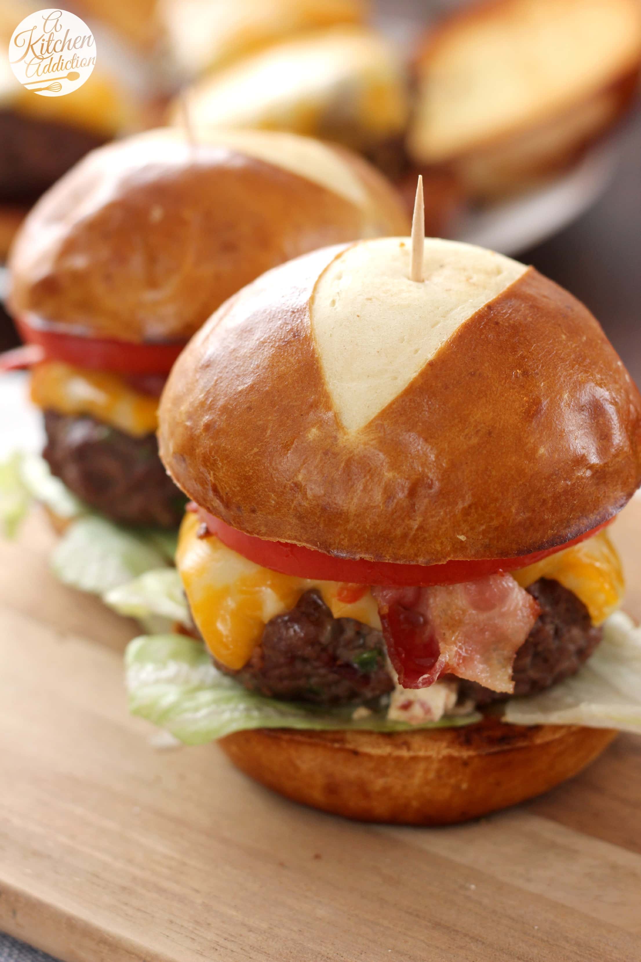 Cheesy Stuffed Jalapeno Popper Sliders