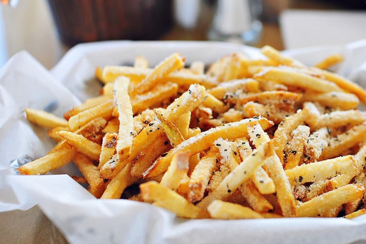 Garlic Blue Cheese Fries