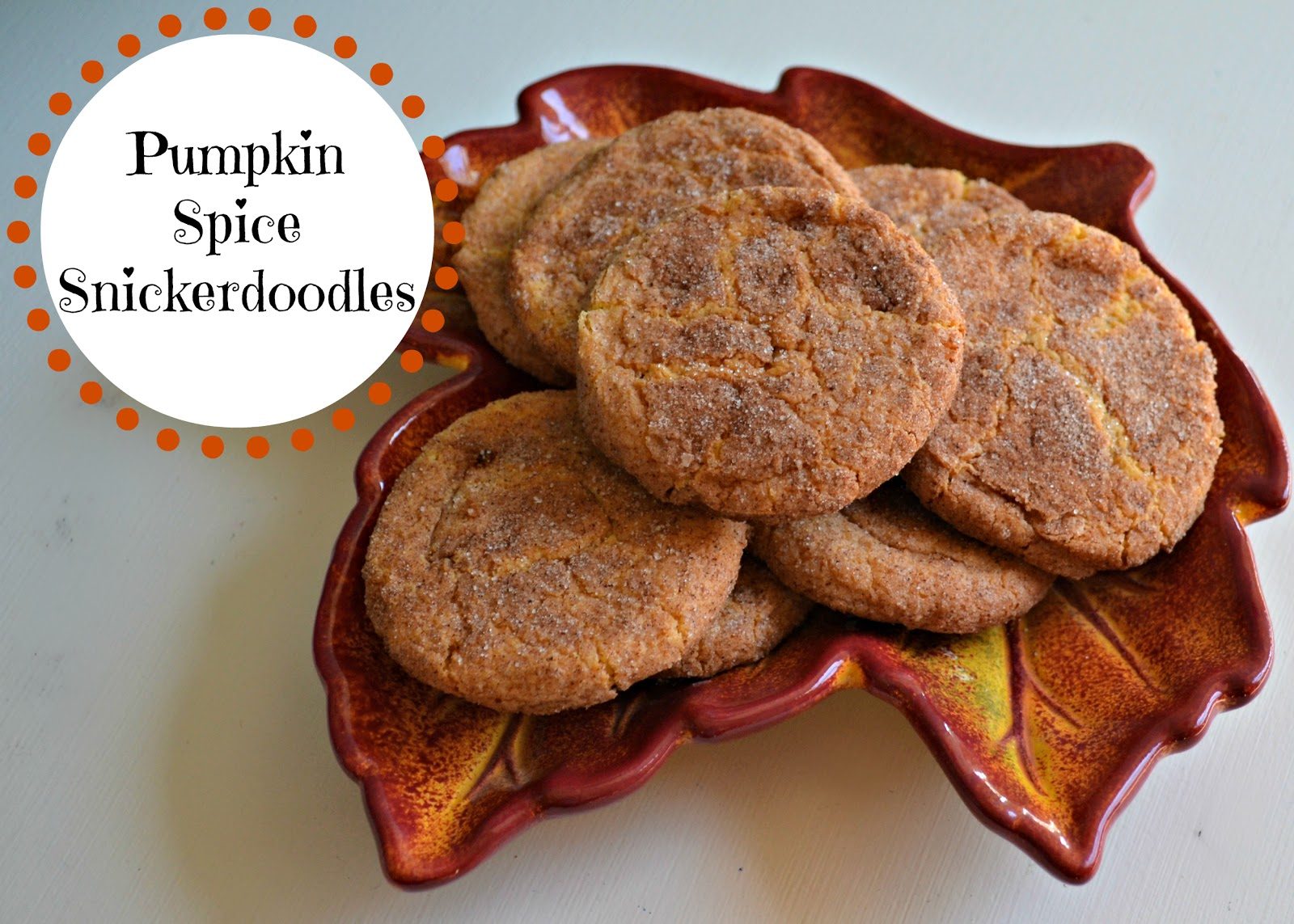 Pumpkin Spice Snickerdoodles