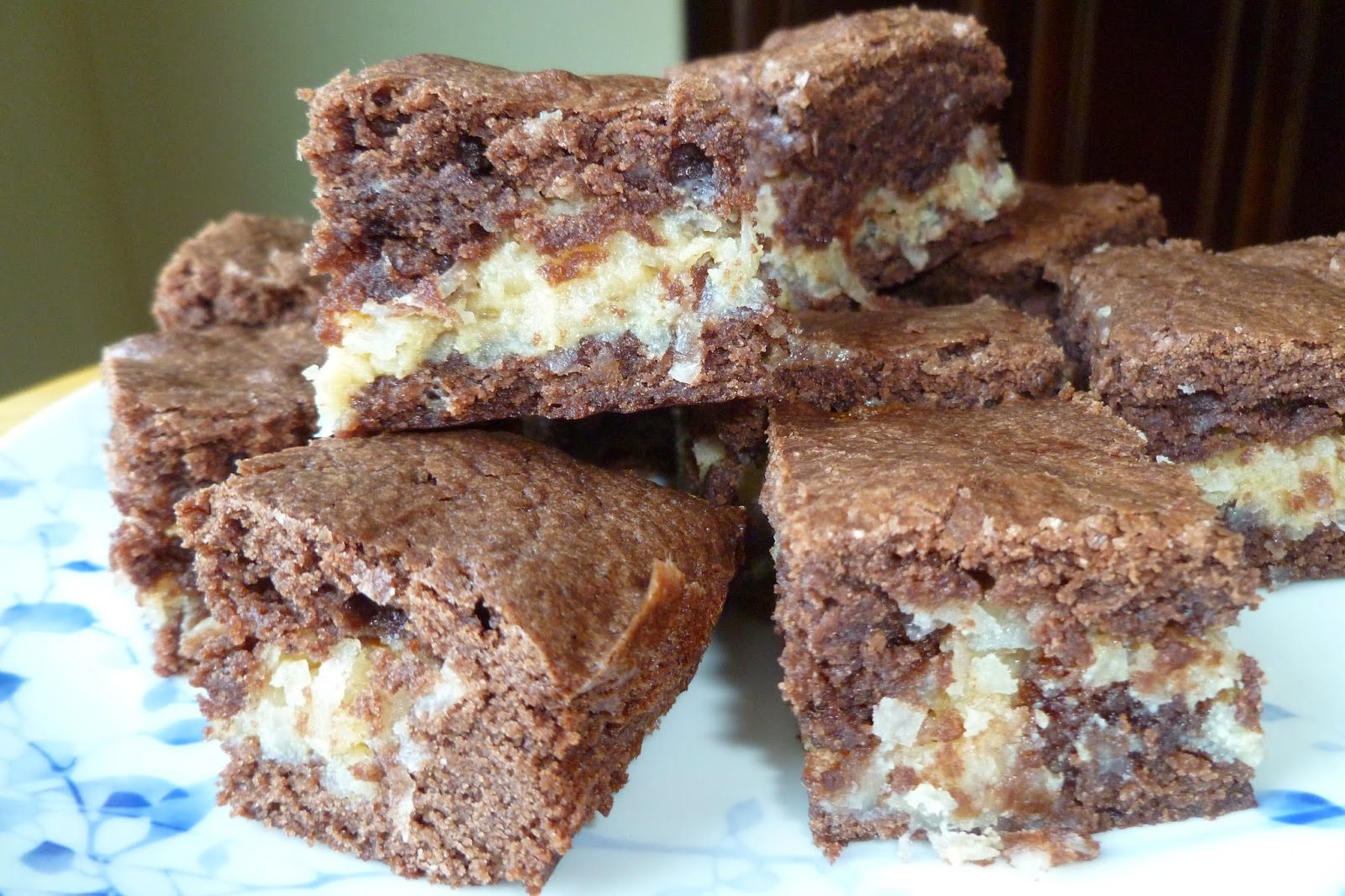 Coconut Macaroon Brownies