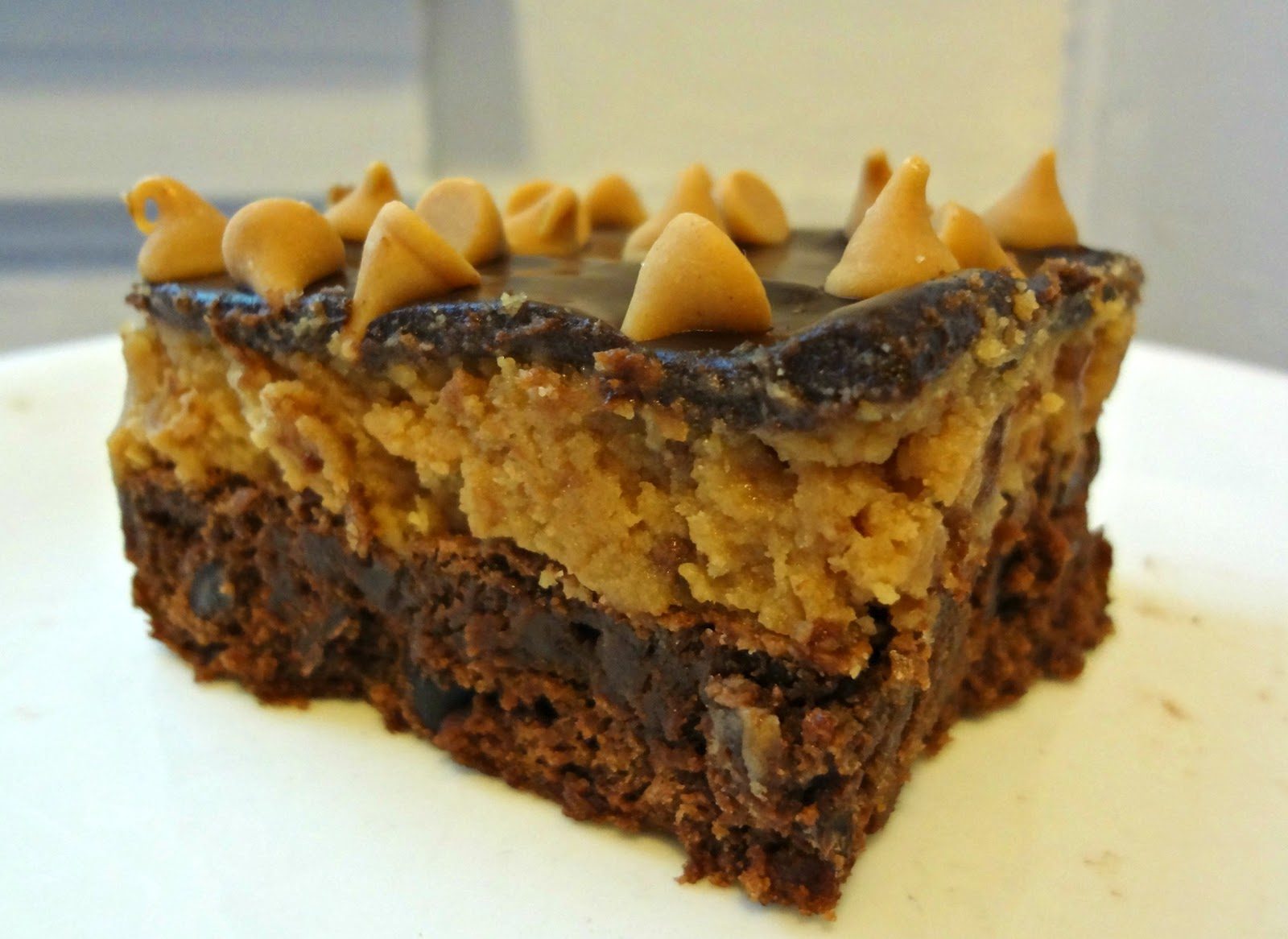 Peanut Butter Cookie Dough Brownies