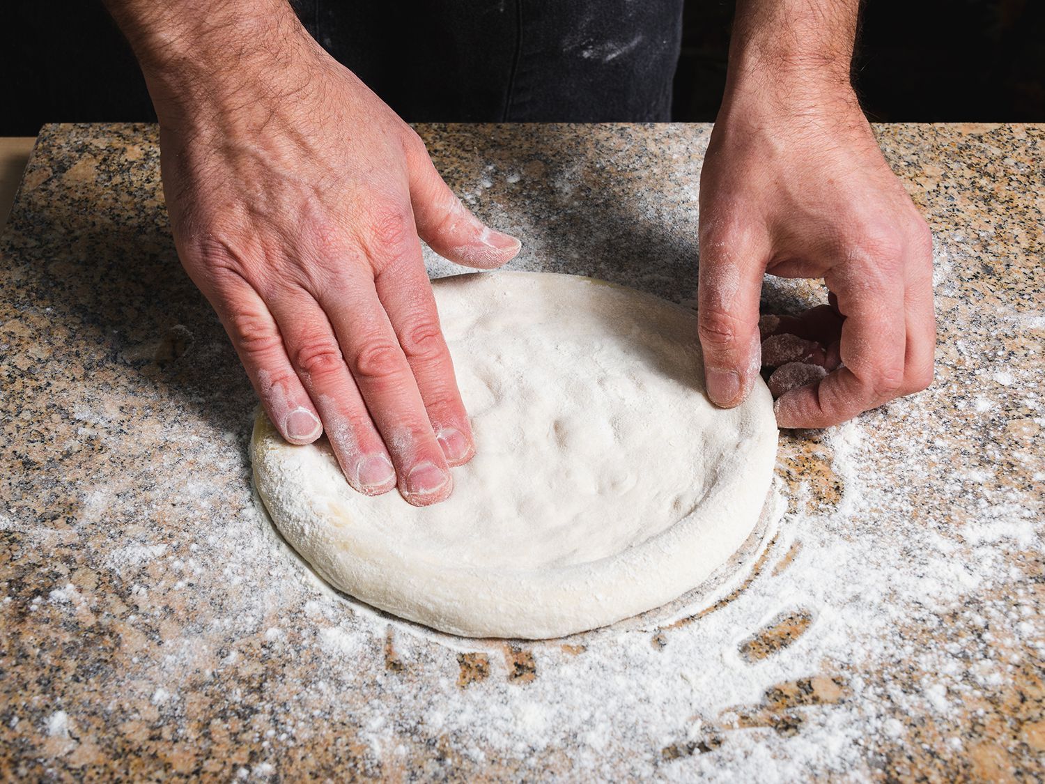 Pizza Dough for an Outdoor Pizza Oven
