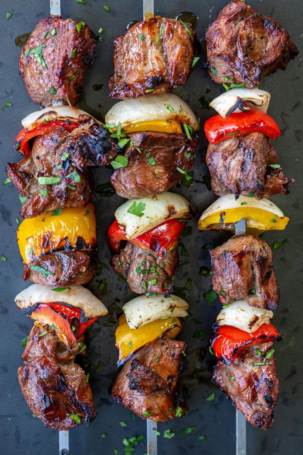 The Best Grilled Lamb Kabobs