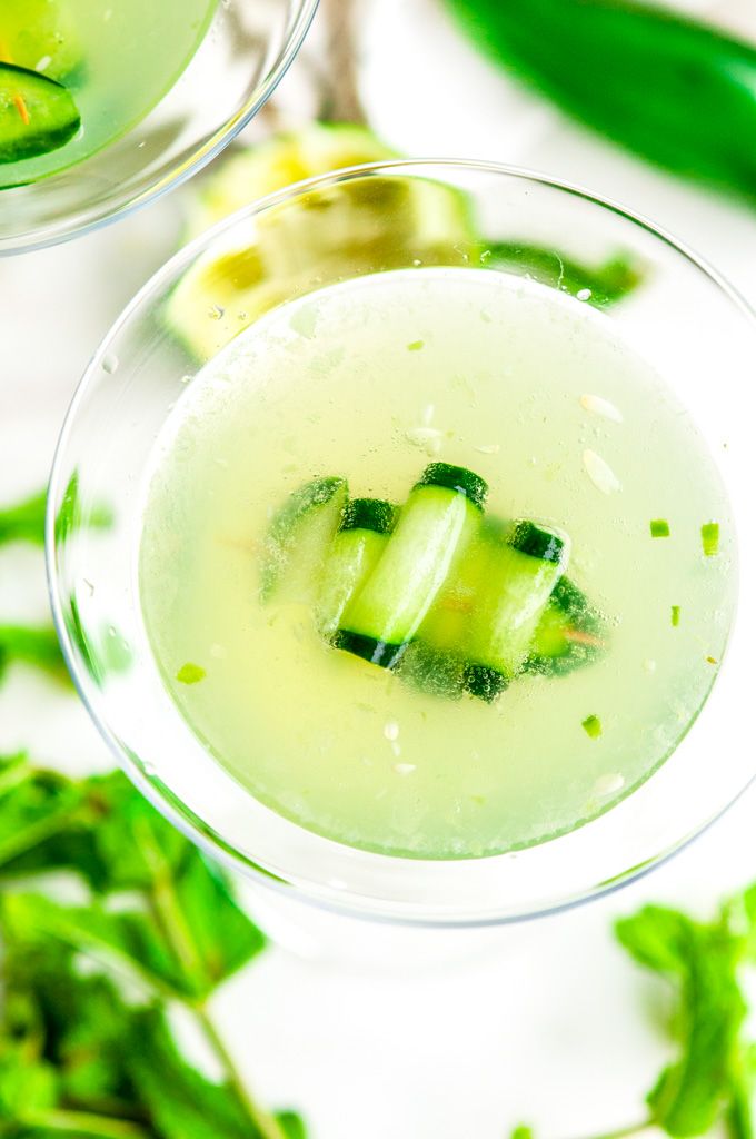 Jalapeño Cucumber Martini