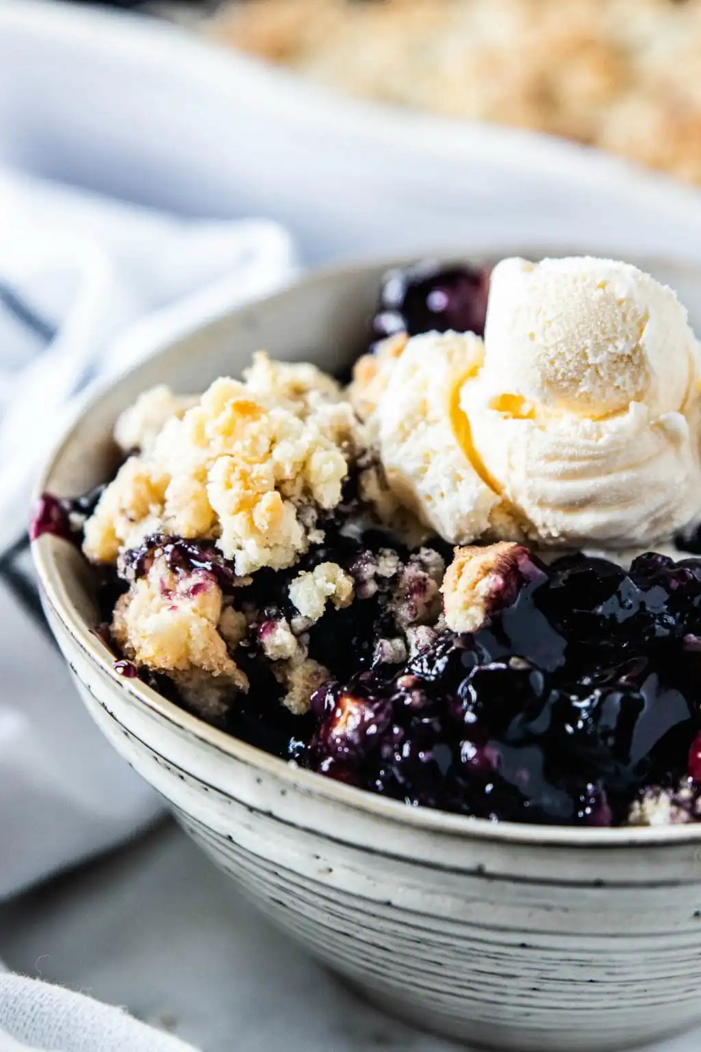 Blueberry Crunch Dessert