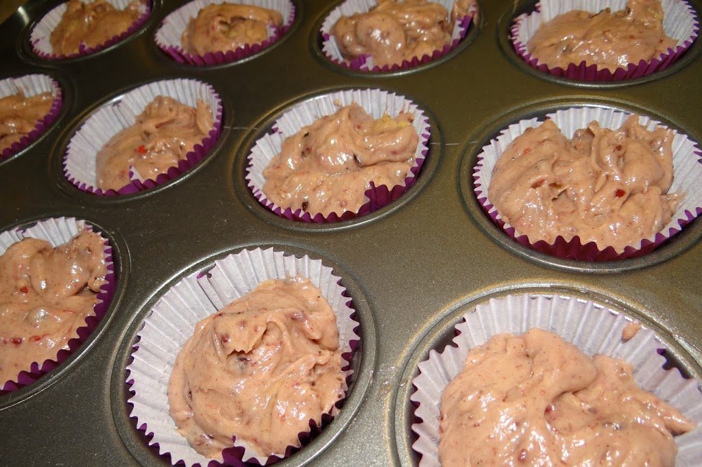 Wild Blackberry Jam Muffins