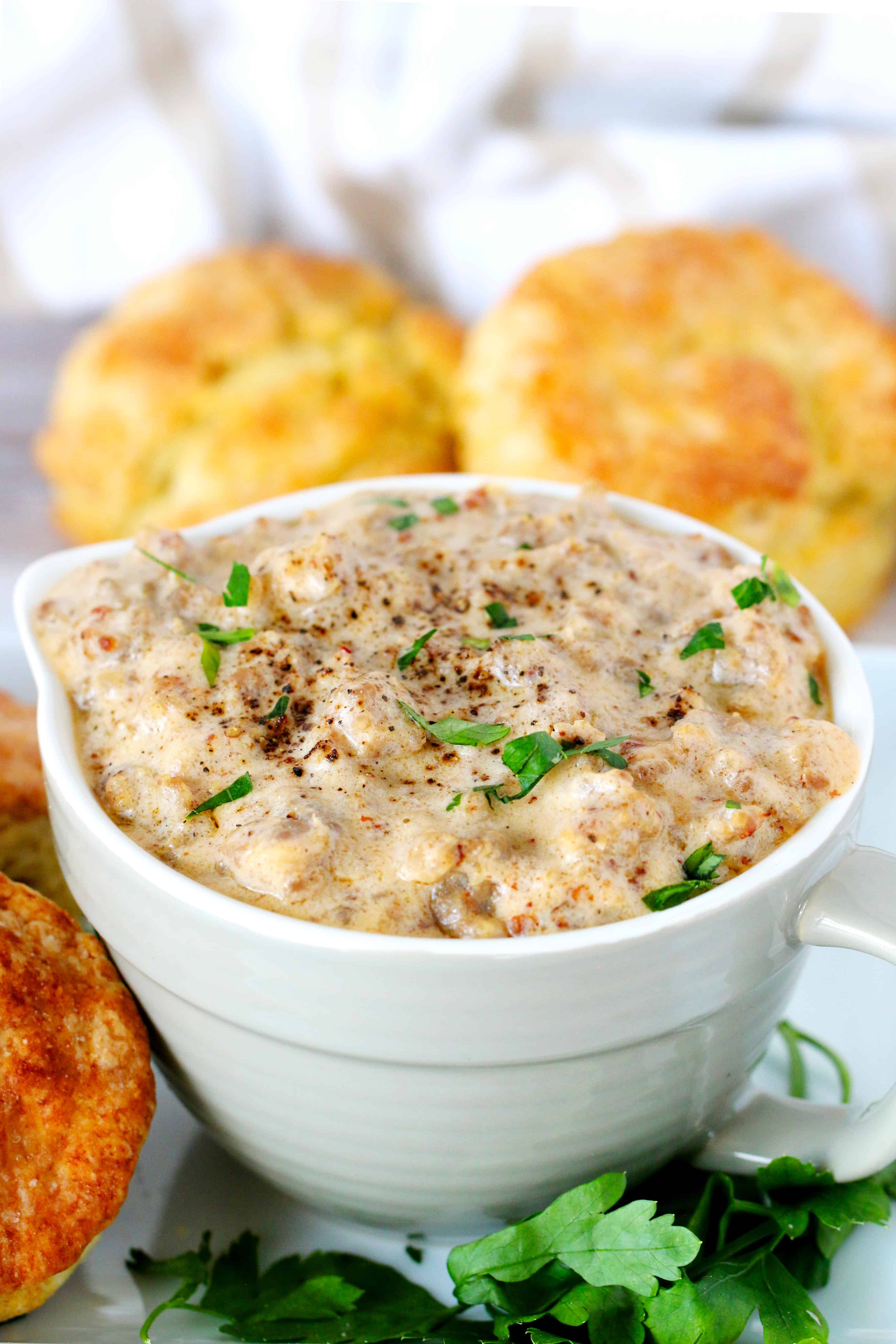 Sawmill Gravy with Sausage