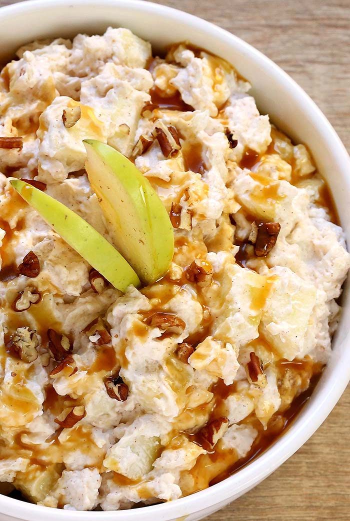 Delicious Caramel Apple Salad