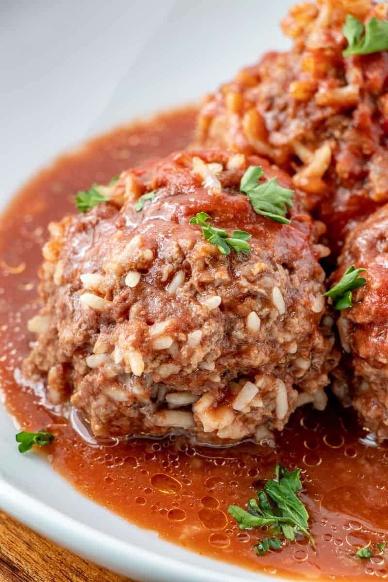 Porcupine Meatballs