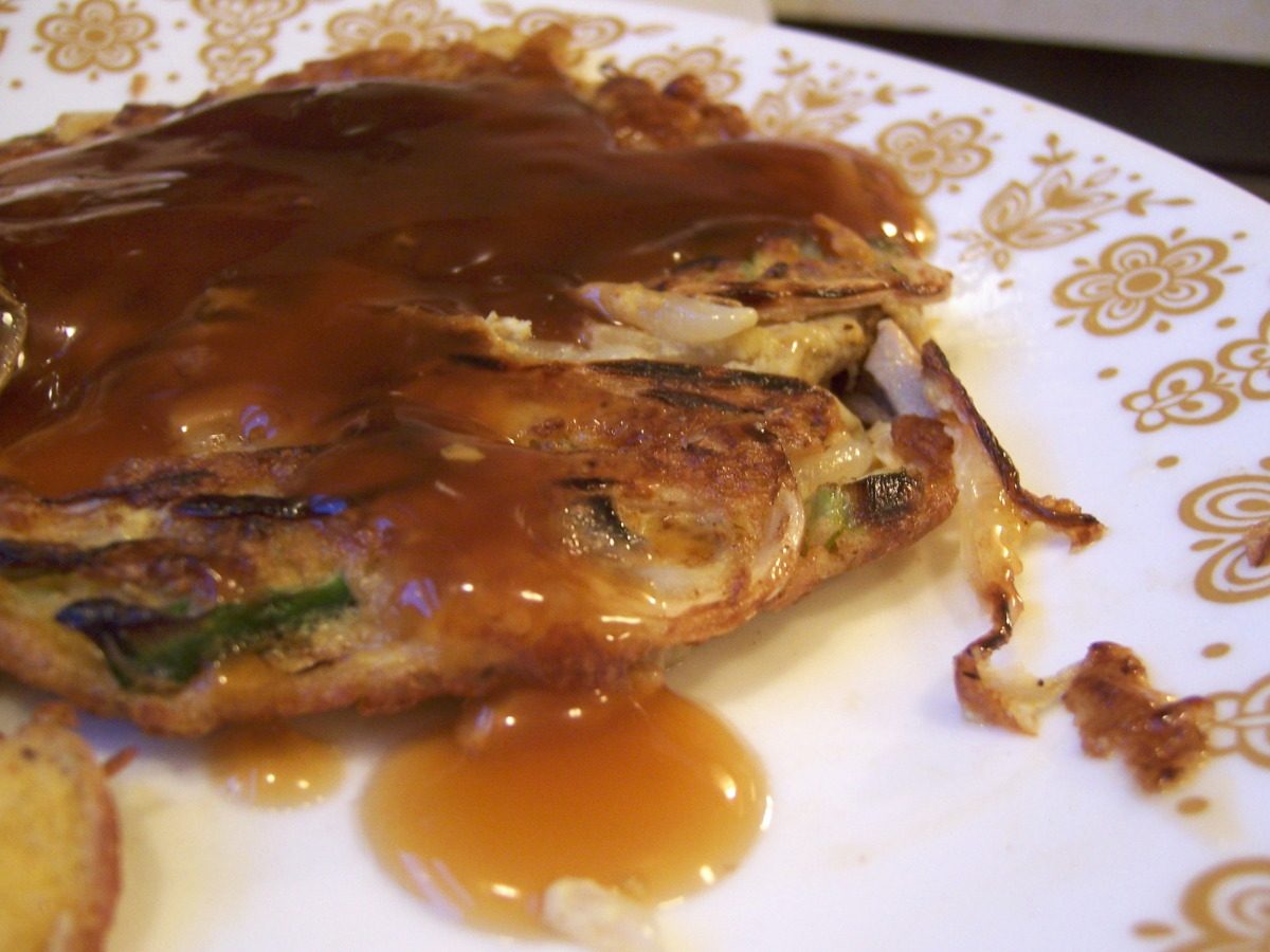 Egg Foo Yung (For 2) With Oriental Sauce