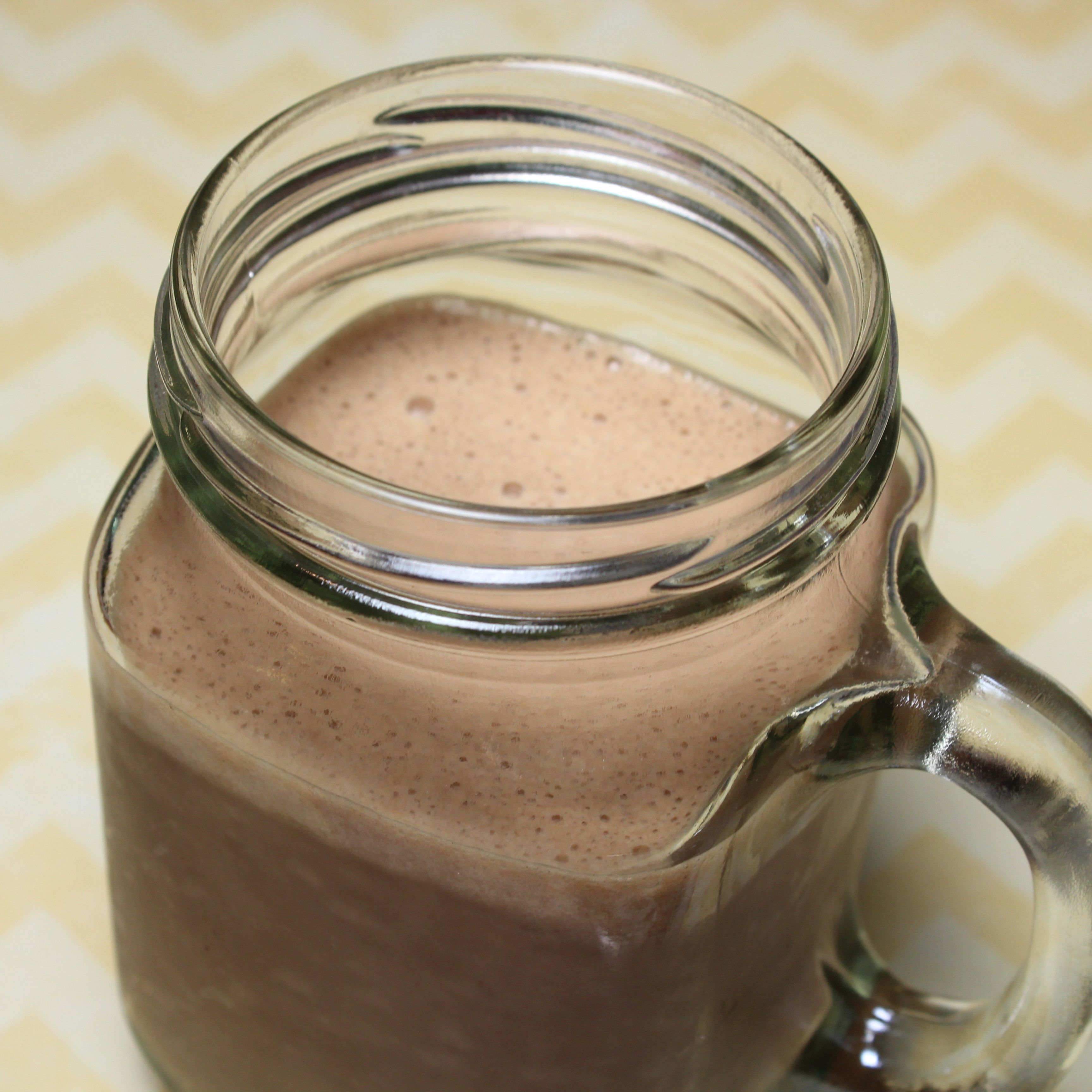 Healthy Cocoa, Banana, PB Smoothie