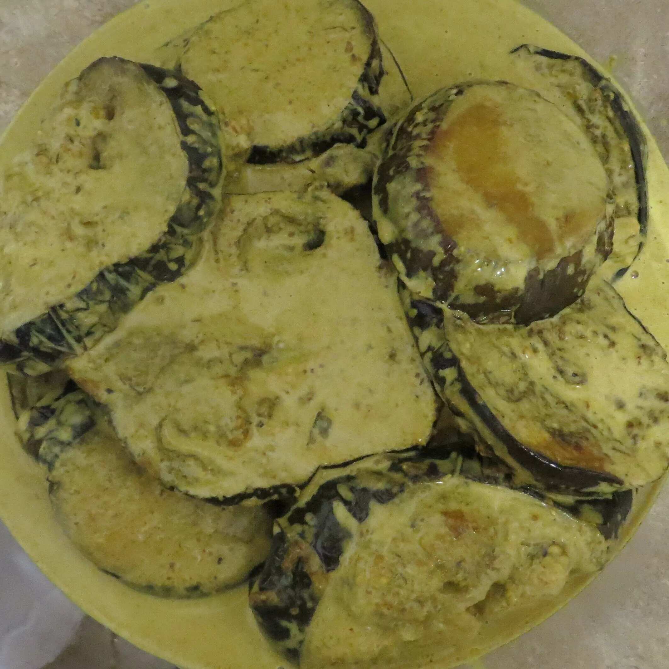 Brinjal in Coconut Milk