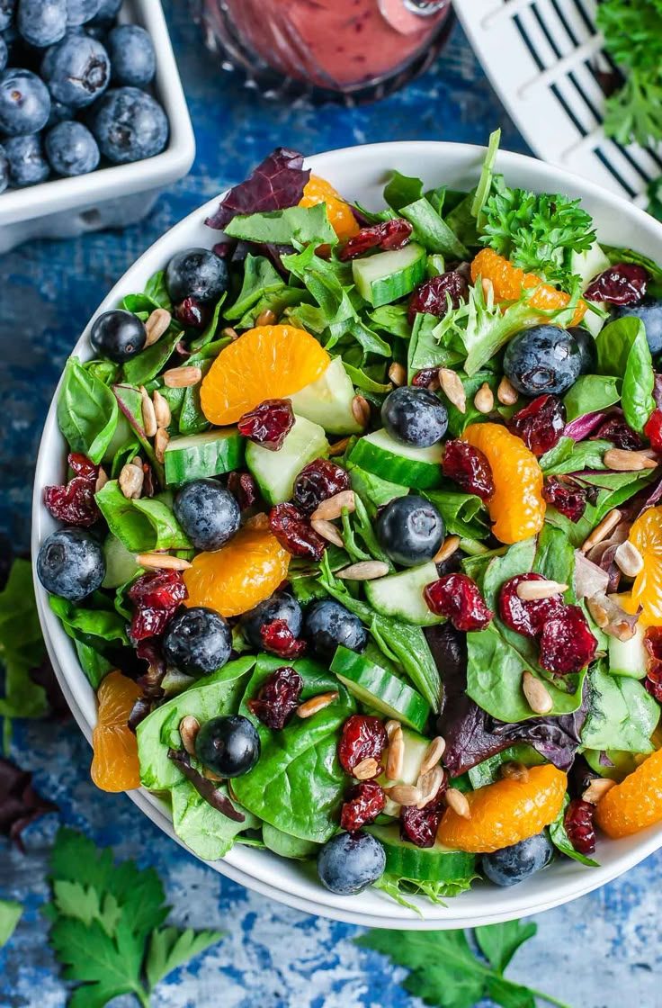 Cranberry Blueberry Salad
