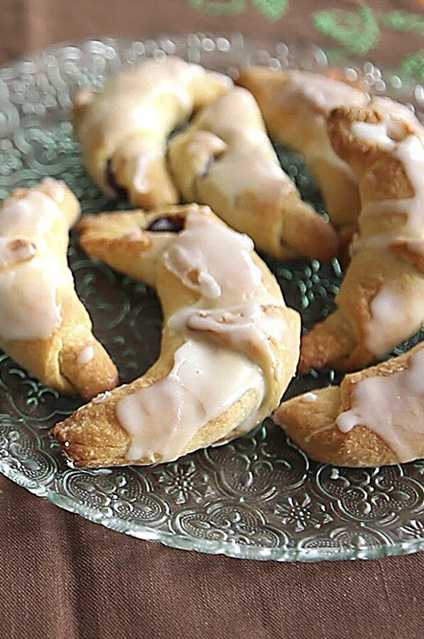 Rogaliki (Polish Jam-Filled Crescents)