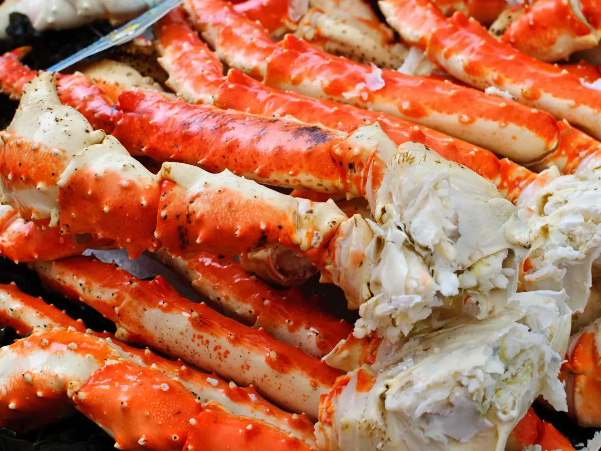 Delicious King Crab Legs