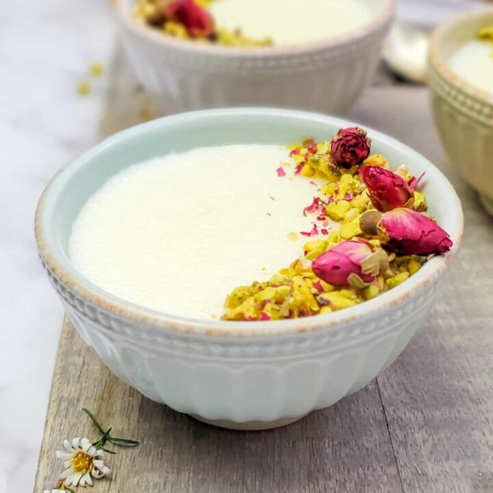 Mahalabia - Lebanese Milk Pudding