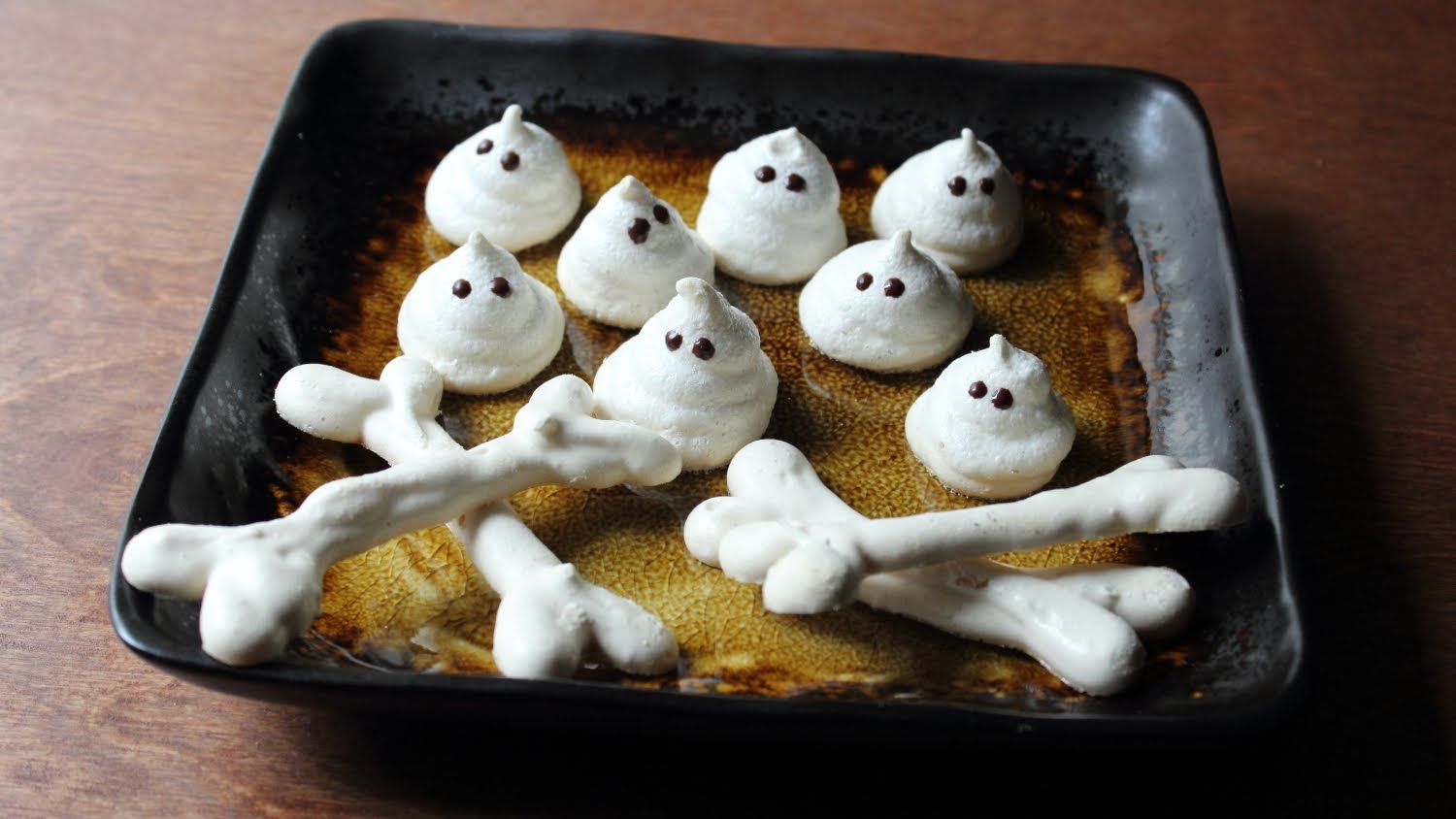 Meringue Bones and Ghosts