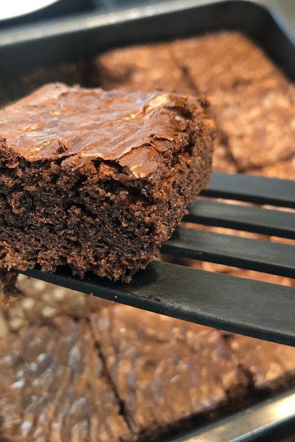 Delicious homemade brownies
