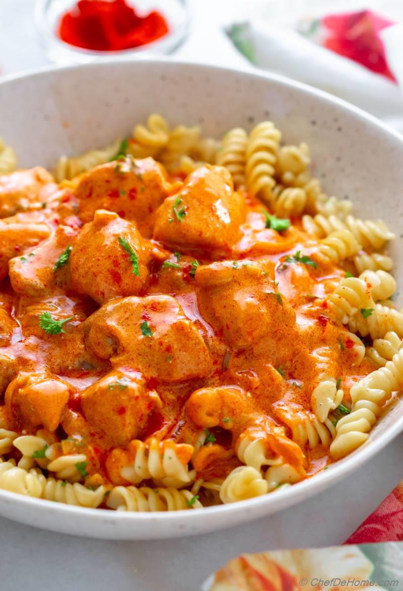 Delicious Chicken Paprikash
