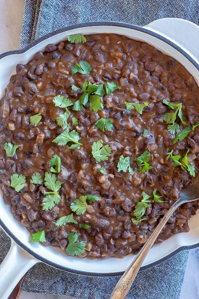Easy Mexican Black Beans