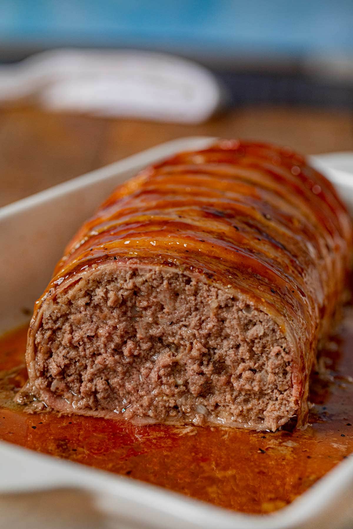 Bacon Wrapped Meatloaf