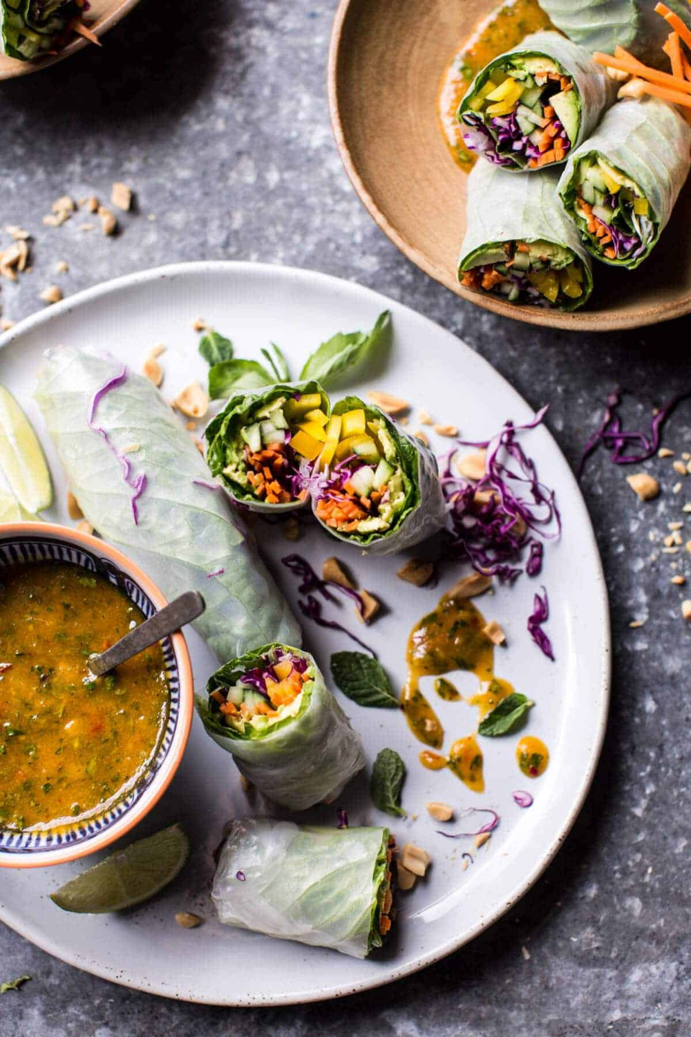 Veggie spring rolls