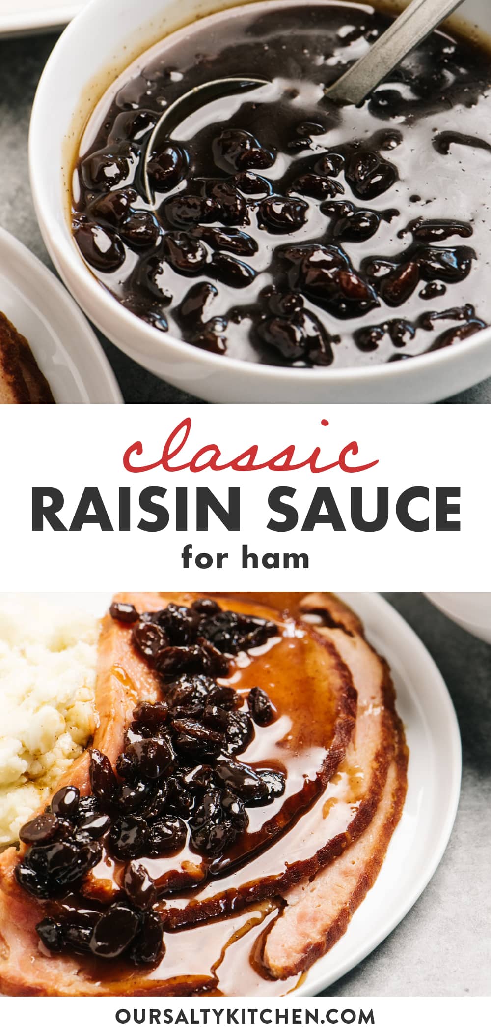 Raisin Sauce for Ham