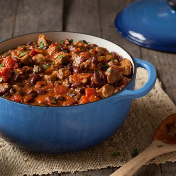 Sweet BBQ Pork Chili