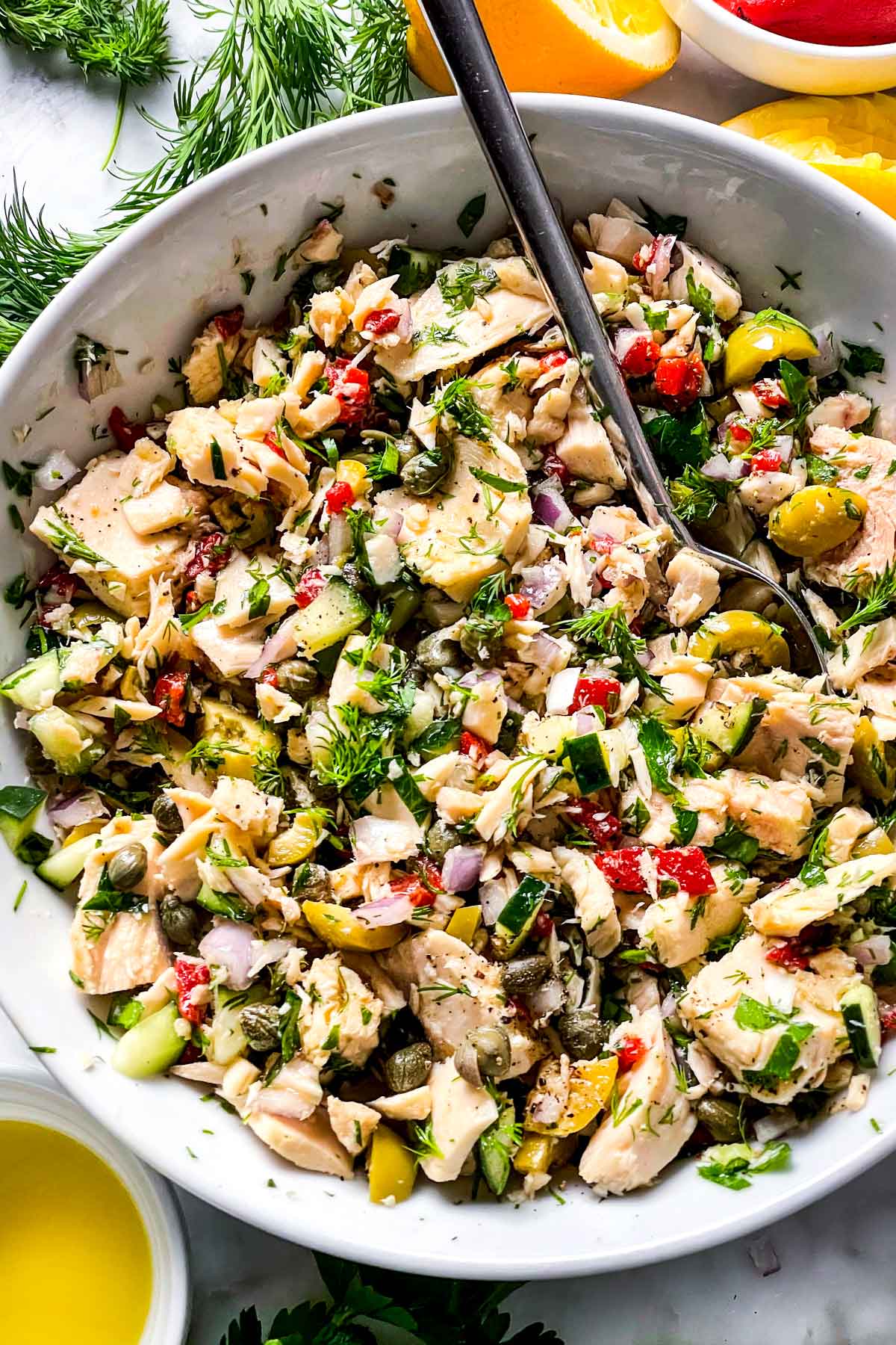 Mediterranean Tuna Salad