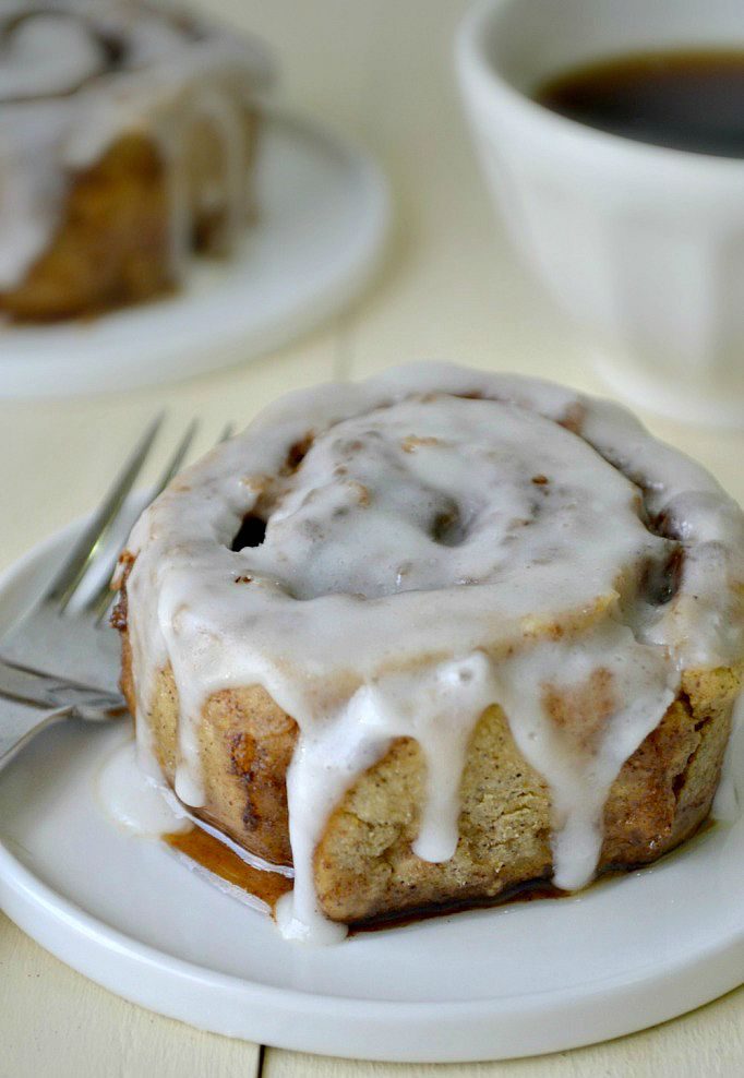 Yeast Free Cinnamon Rolls - Fork and Beans