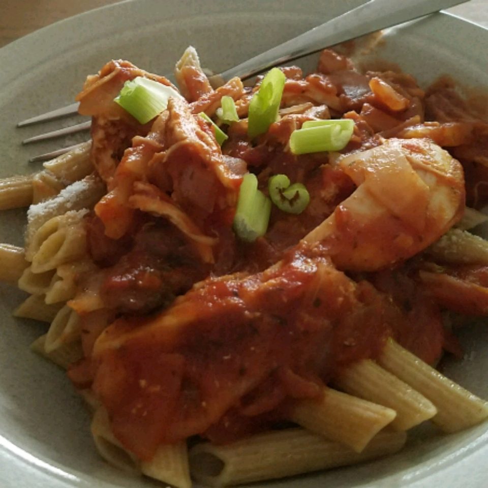 Spicy Kimchi Chicken Rotini