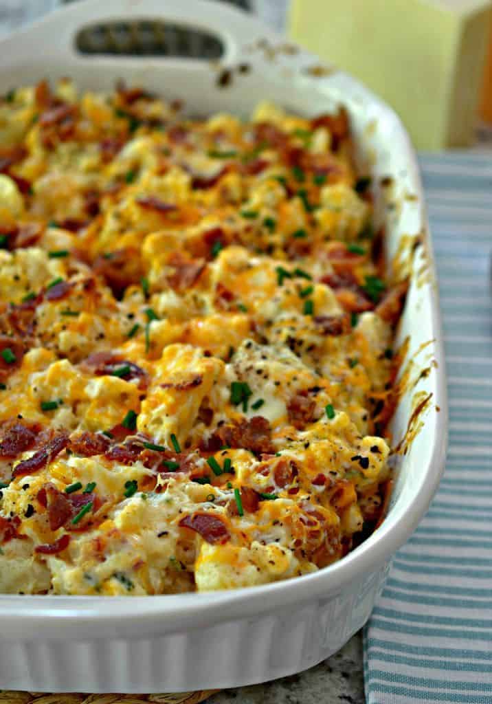 Loaded Cauliflower Casserole