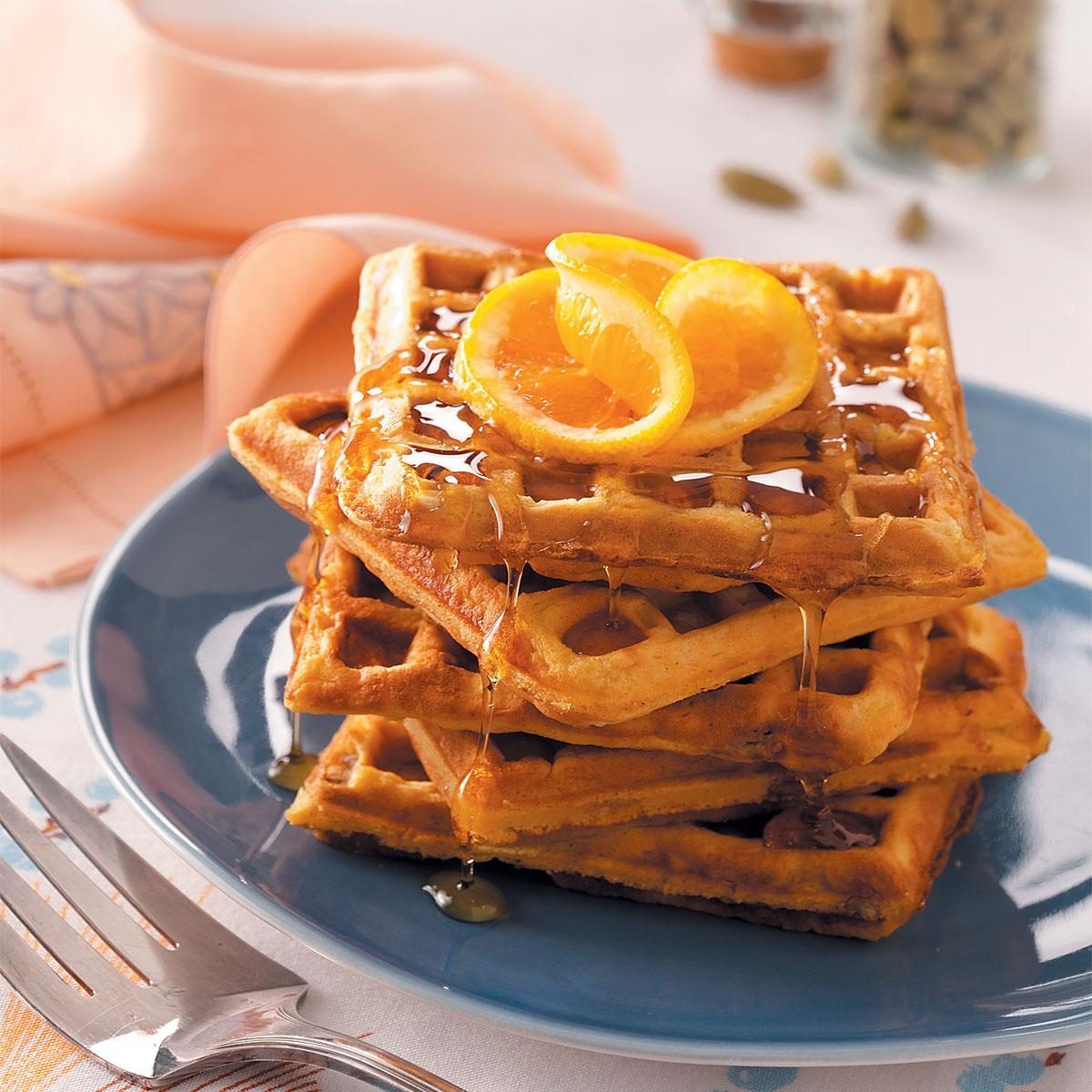 Delicious Sweet Potato Waffles