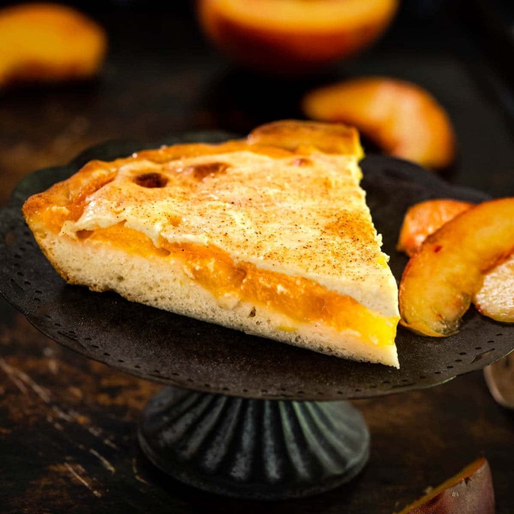 Fresh Peach Kuchen