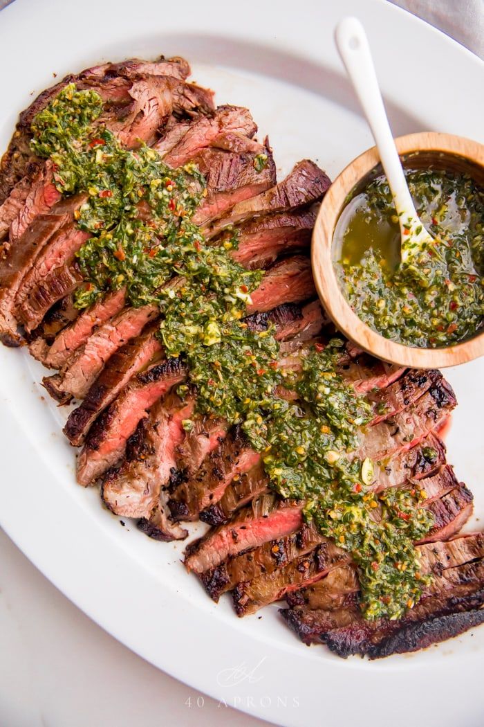 Chimichurri Flank Steak