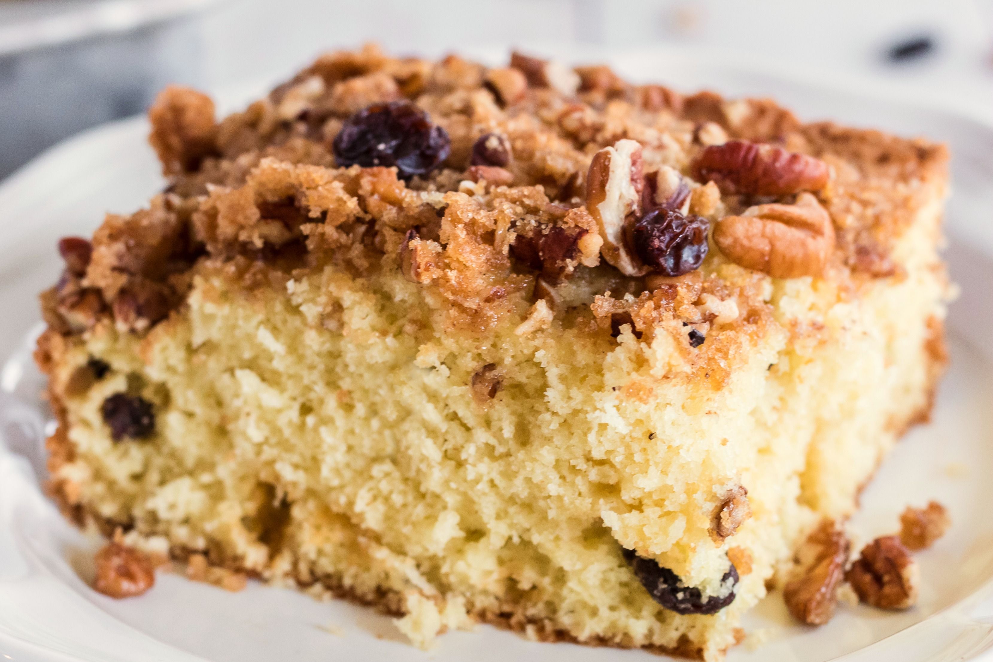 Pecan Sour Cream Coffee Cake