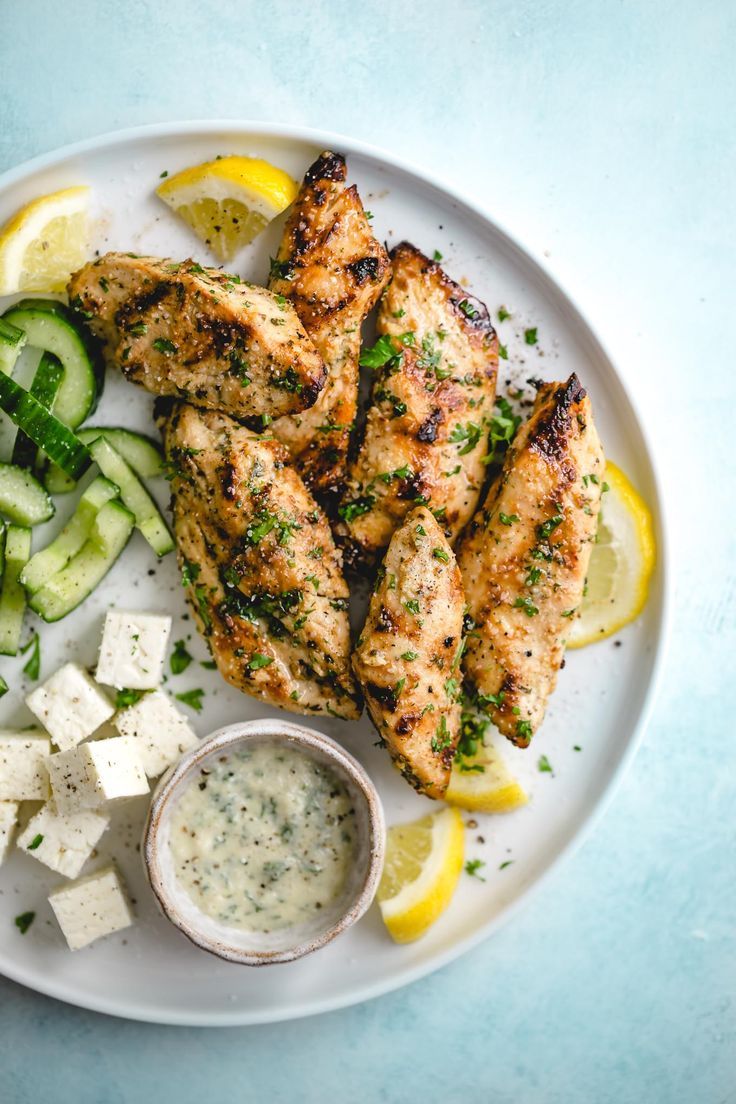 Lemon Herb Marinated Grilled Chicken