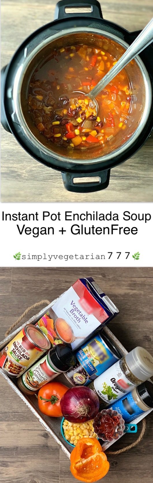 Vegetarian Enchilada Soup