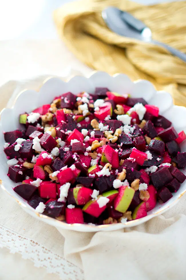 Roasted Beet and Apple Salad