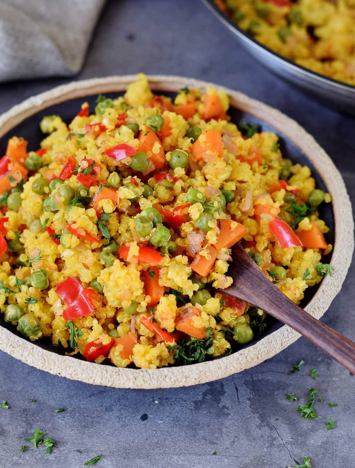 Quinoa Pilaf With Vegetables