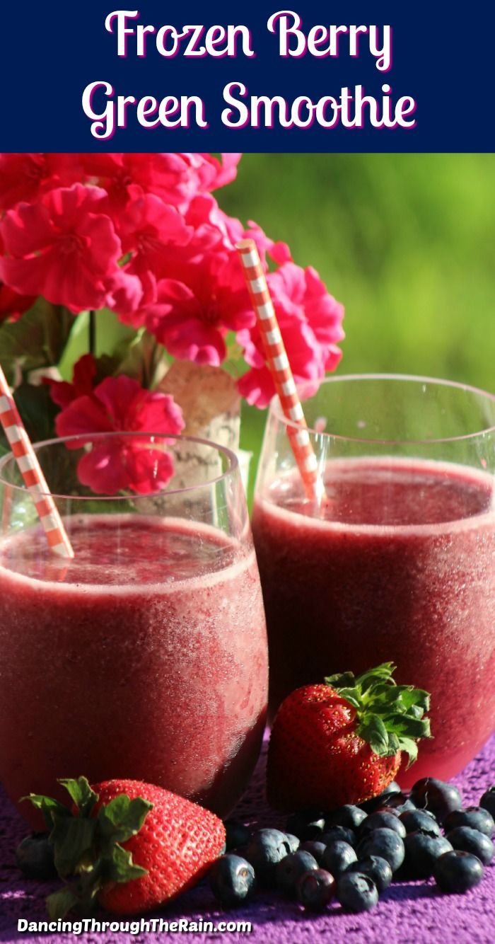 Anns Berry Green Smoothie