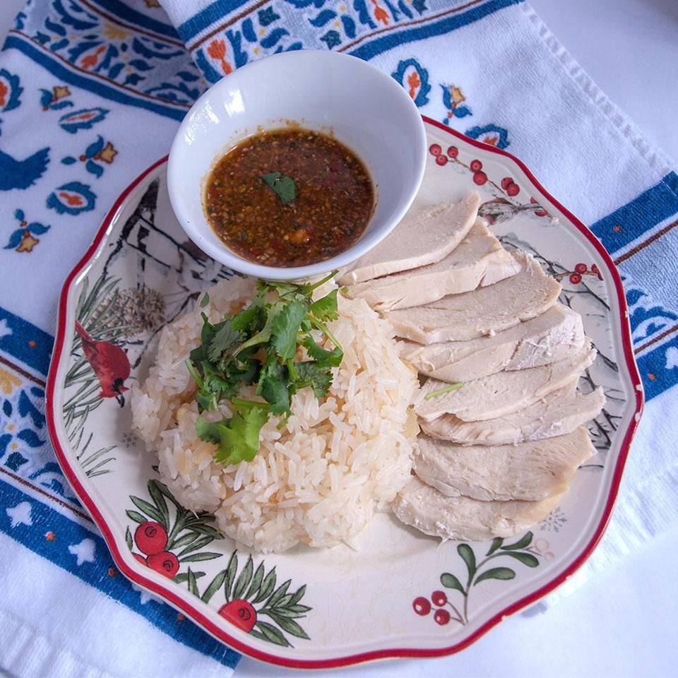 Khao Man Gai Thai Chicken and Rice