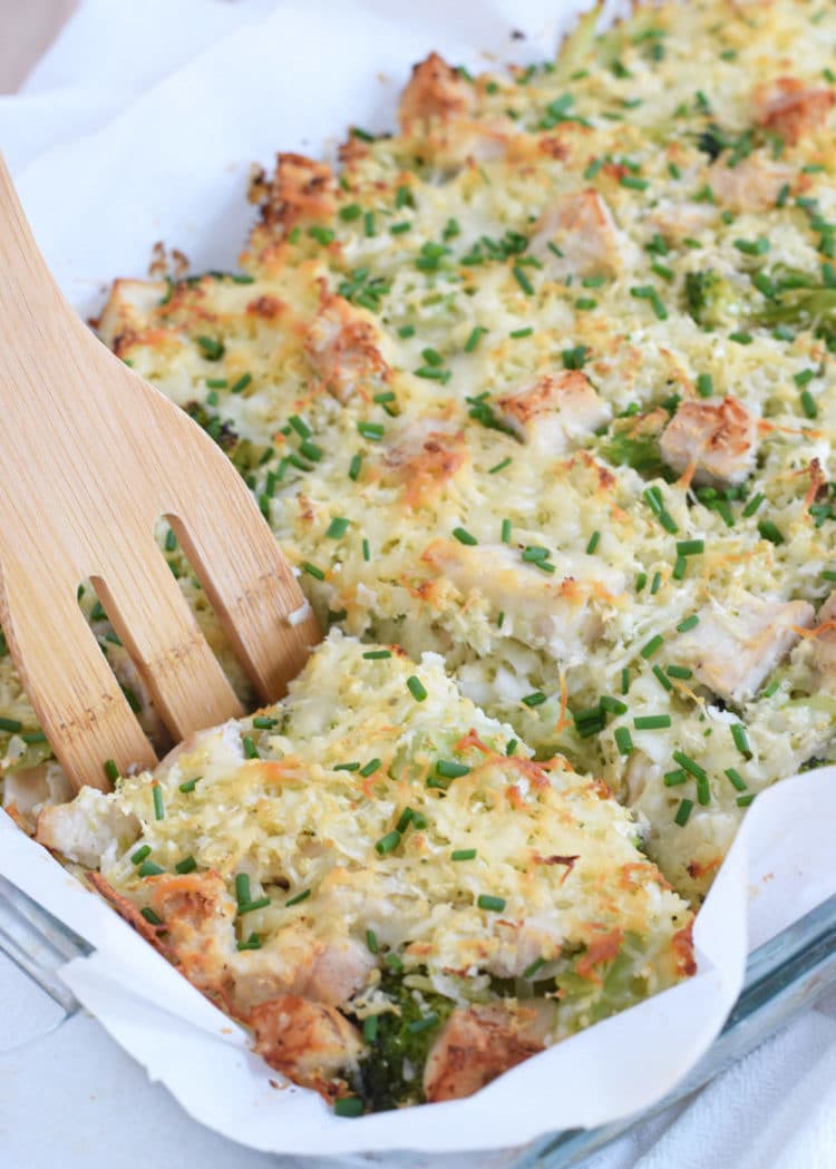 Chicken Broccoli Cauliflower Casserole