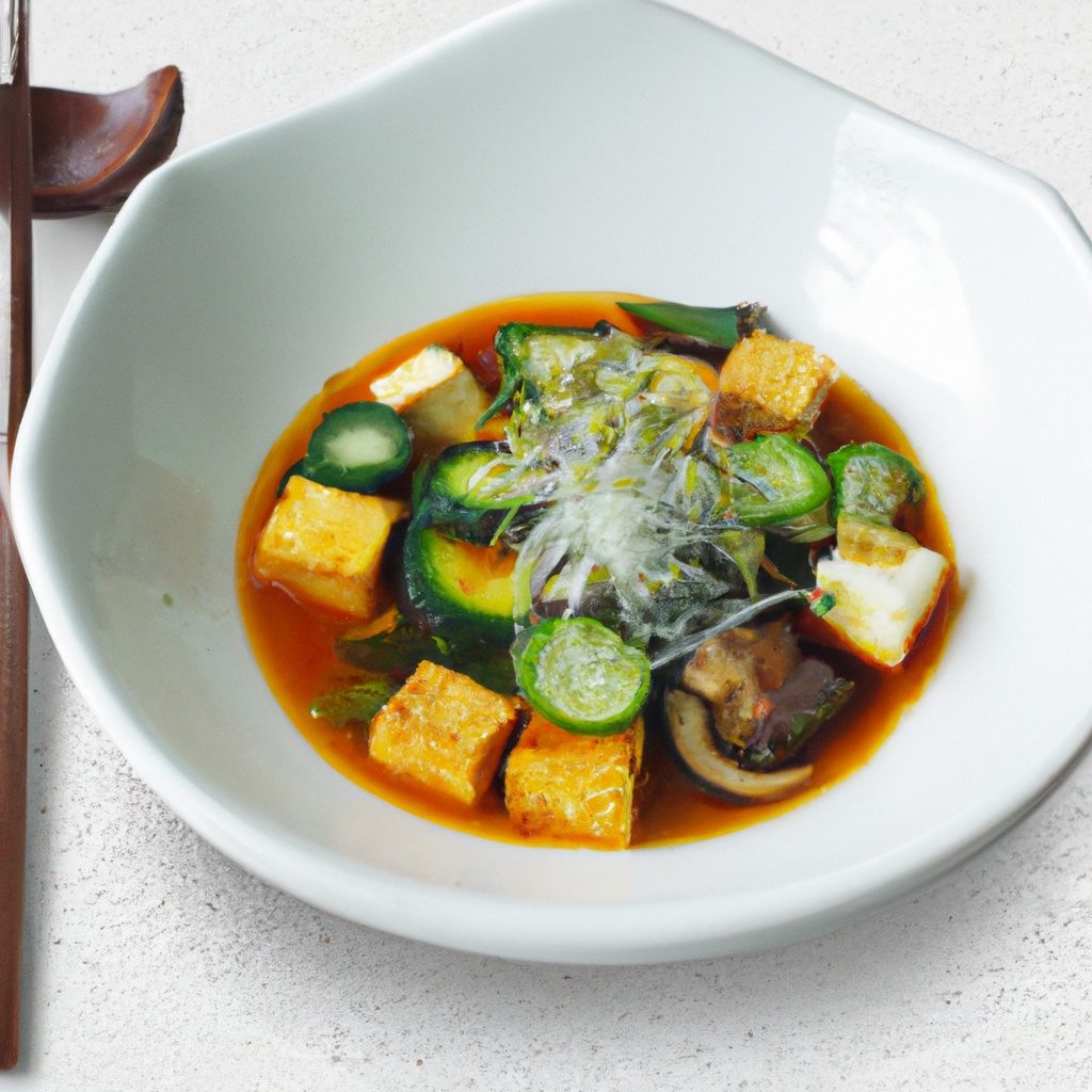 Korean Bean Curd (Miso) Soup